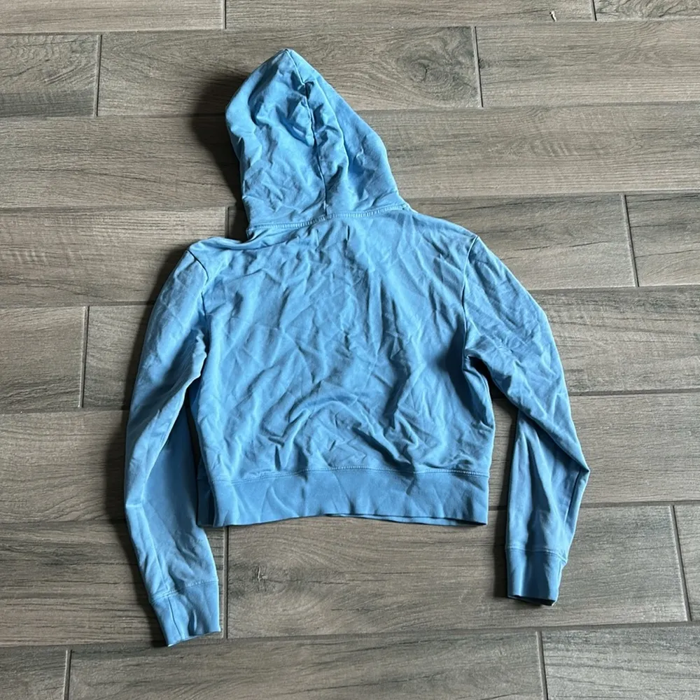 Good life blue cropped hoodie - Image 8
