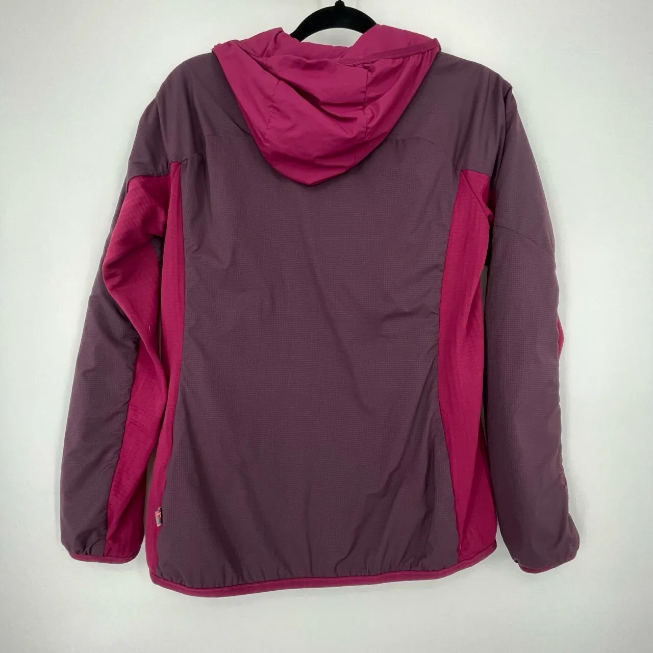 Jack Wolfskin Womens Color Block Purple Hooded Zip - Image 5