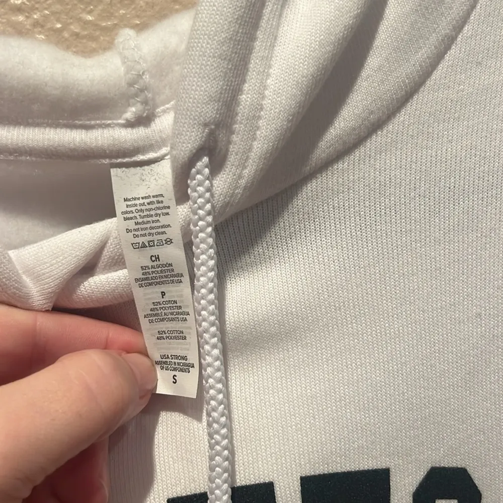 Las Vegas Nevada Hooded Sweatshirt Hoodie Size Small White - Image 4