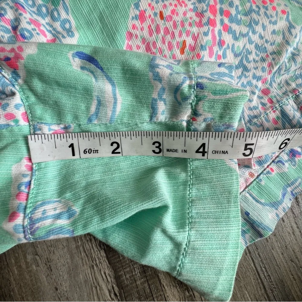 Lilly Pulitzer the Callahan short Minty fresh fan sea size 4 - Image 11
