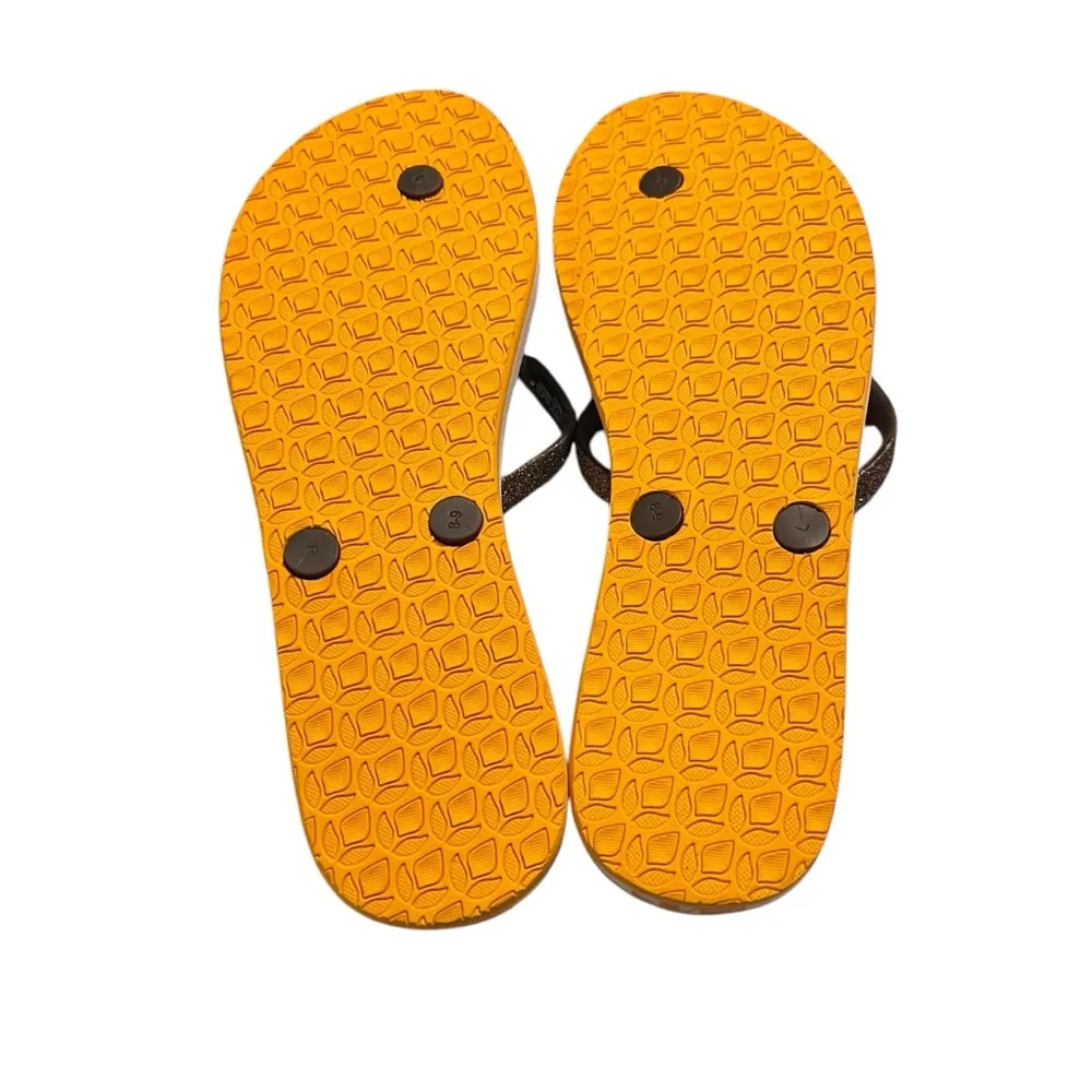 NWT Reef Women’s Cushion Stargazer Flip Flop Glitter San Diego Padres Size 9 - Image 5