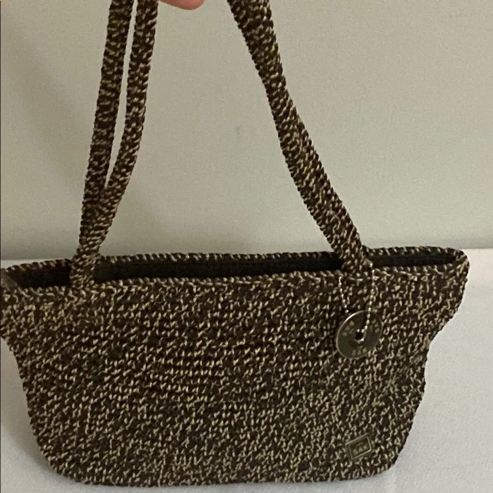 The Sak Brown Textured mini Bag - Image 5