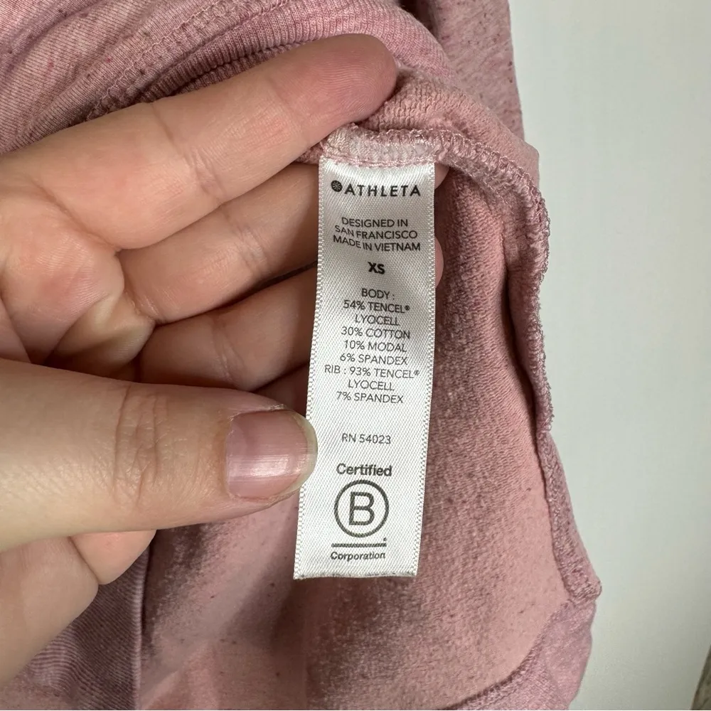 Athleta Balance Pullover in Victorian Berry Size Xsmall - Image 6