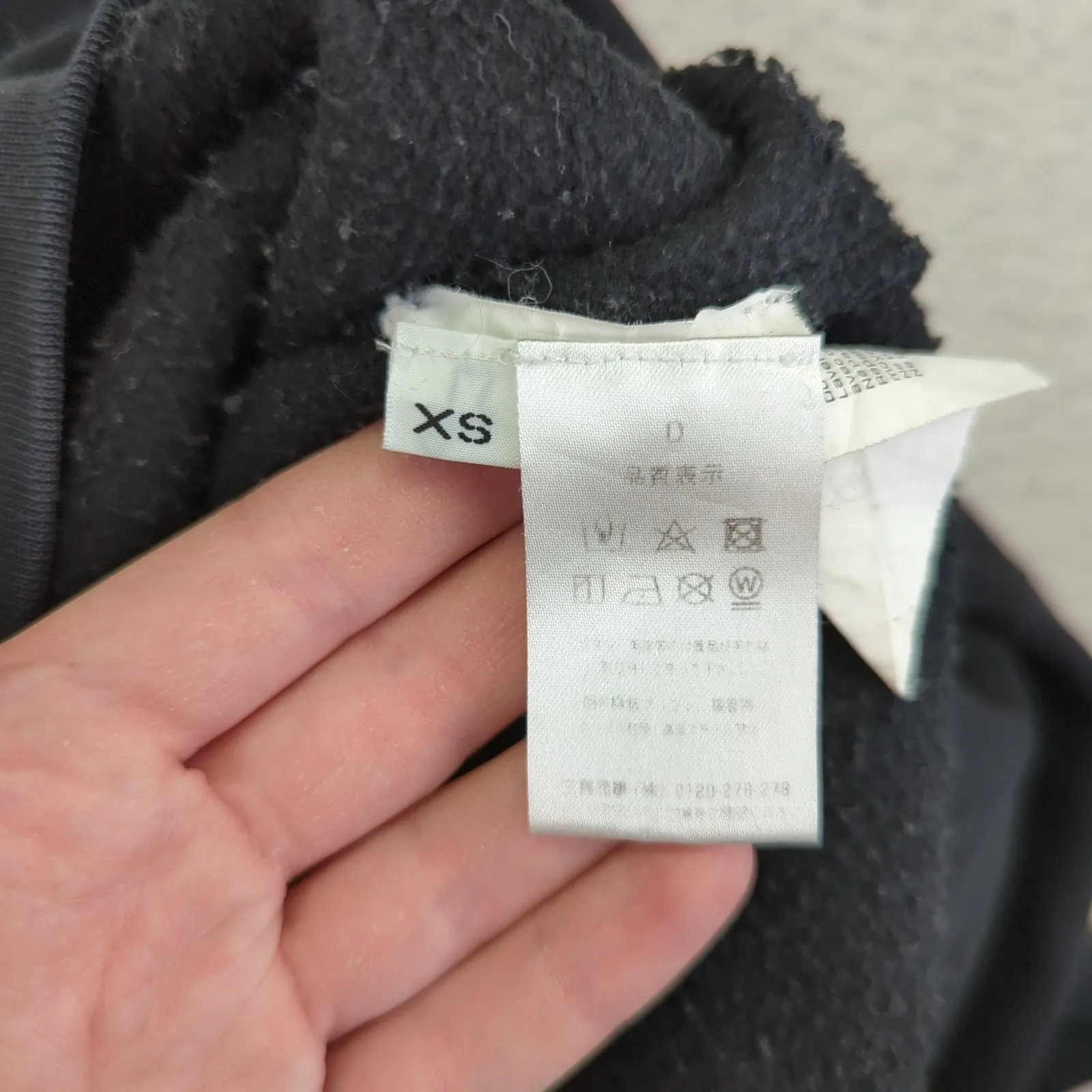 Alexander Wang Black Saw Blade Hoodie Industrial Strength Women's XS Pullover - Image 9