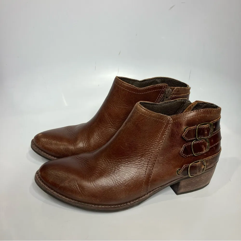 Matisse‎ brown leather ankle boots size 7.5 - Image 3