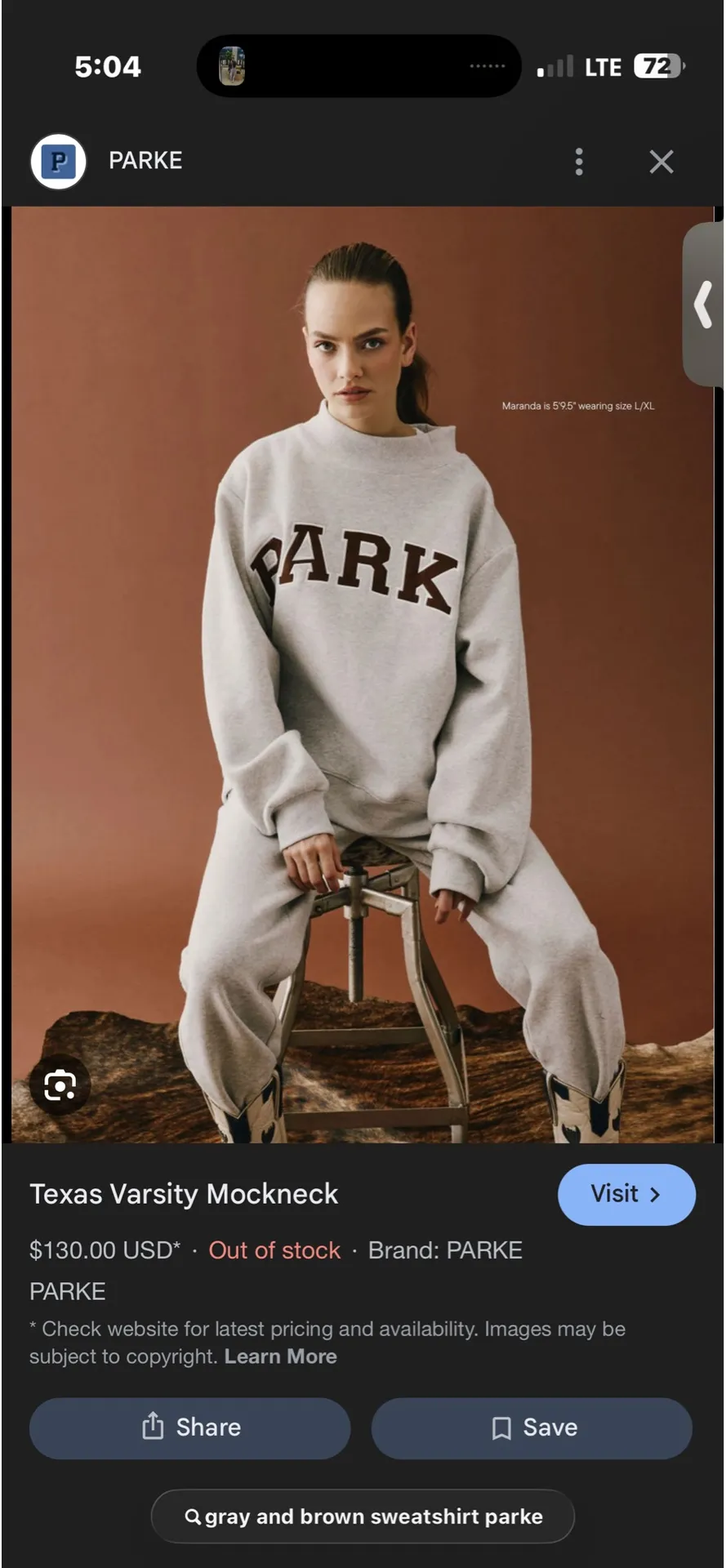 Brand new PARKE - Image 2