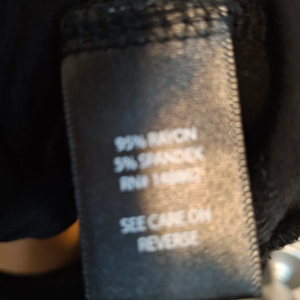 Torrid Sz 2 Black Open Front Women's Sweater Cardigan - Image 6