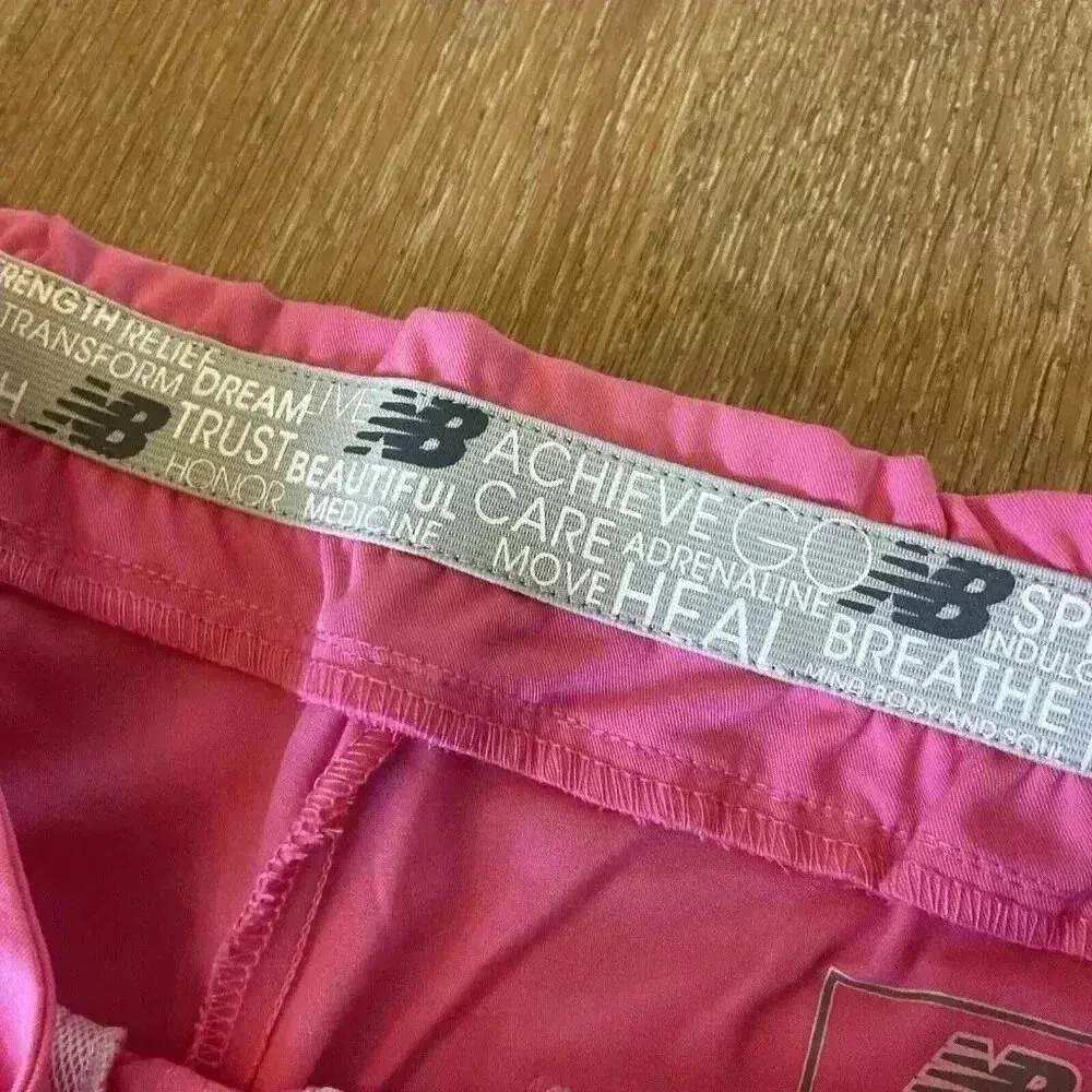 New Balance ‎ STRIDE WOMAN'S PINK SCRUB PANTS NWT SIZE X-Small - Image 5
