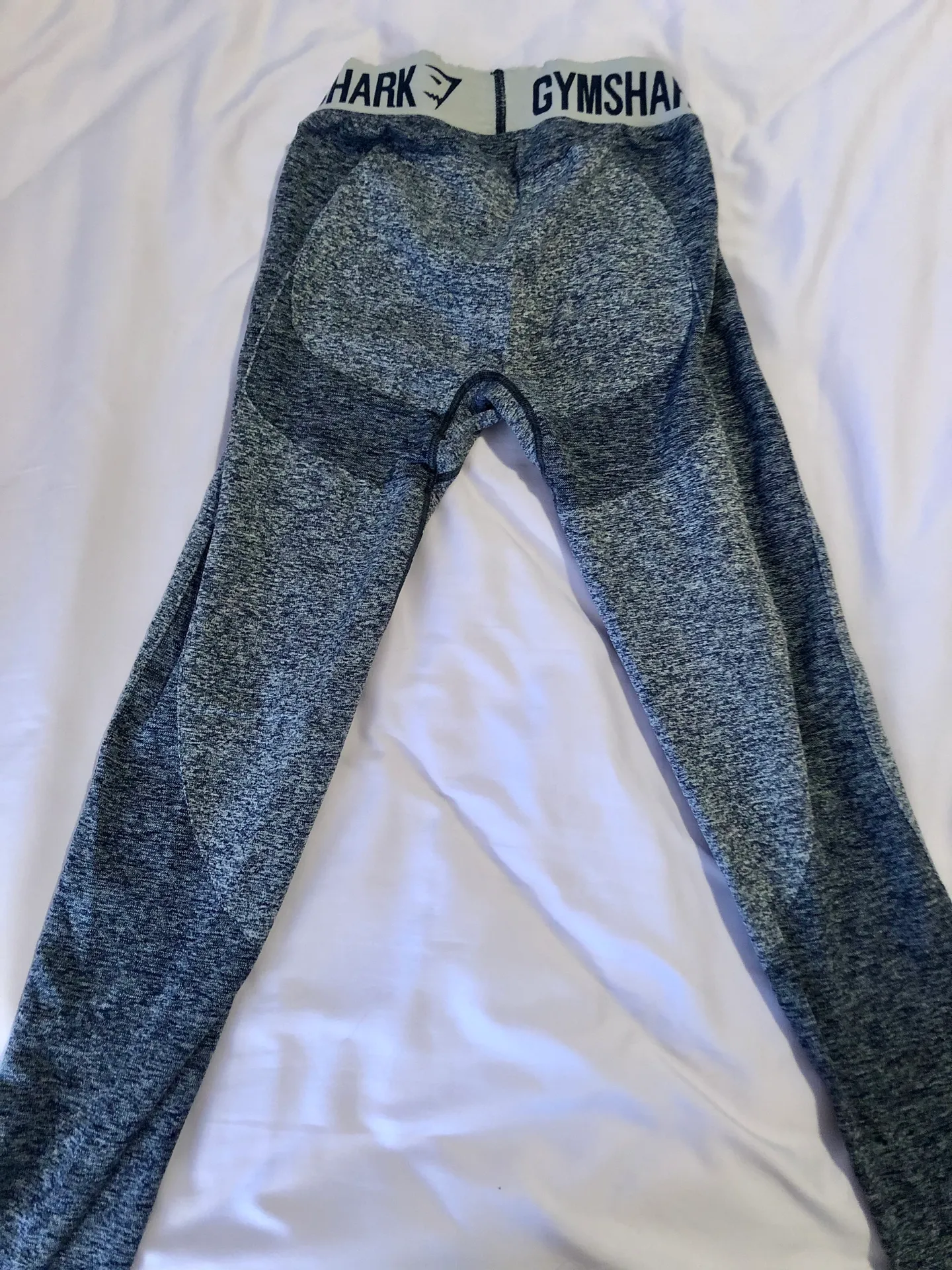 Gymshark Navy Blue Flex Leggings - Image 2