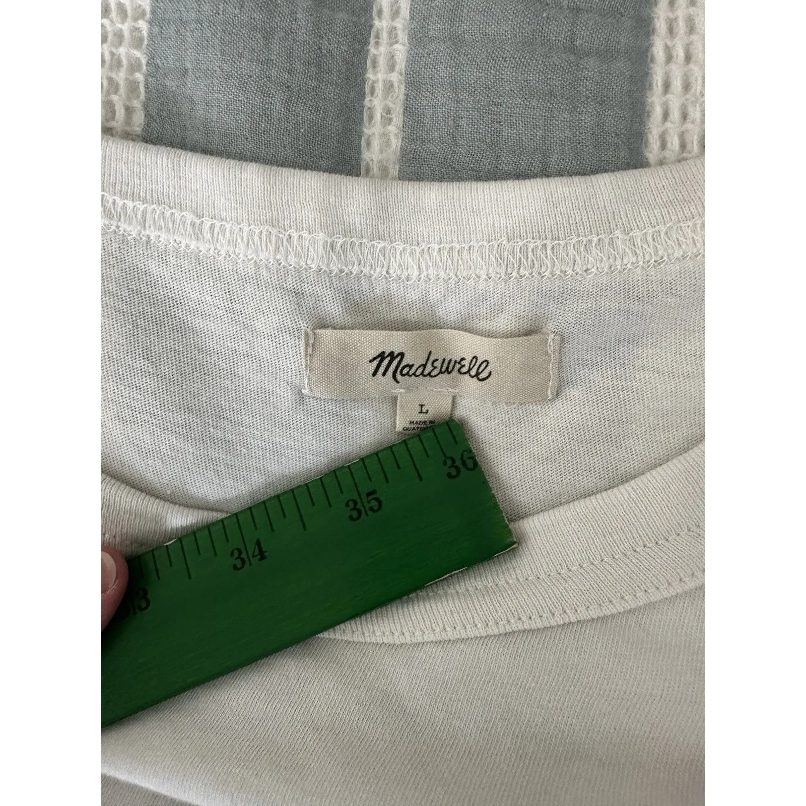 Madewell Graphic T-shirt Hotel Magique Sunshine State of Mind Size Large Cream - Image 5