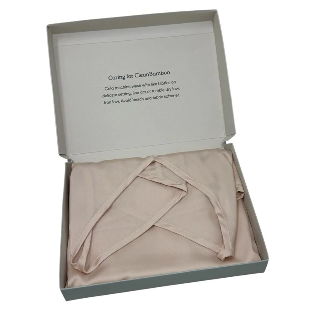 Ettitude Sateen Cami In Oat Organic Bamboo Lyocell Layering Lounge Size M NEW Size M - Image 3