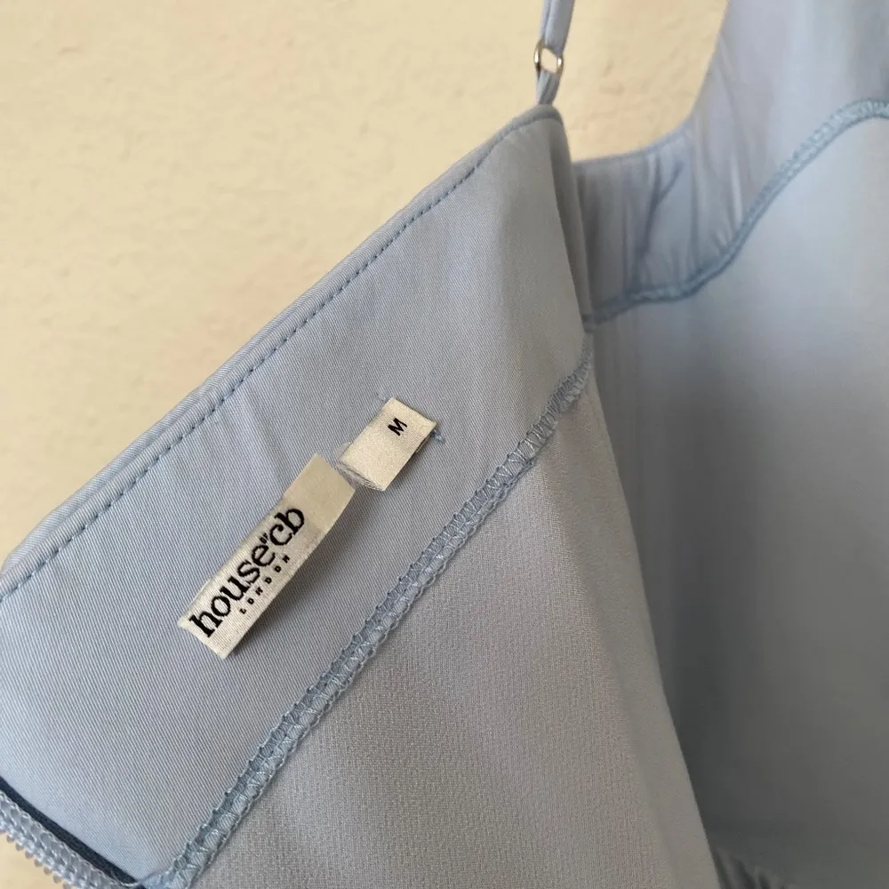 HOUSE OF CB 'Lolita' Soft Blue Corset Sundress NWOT size M - Image 6