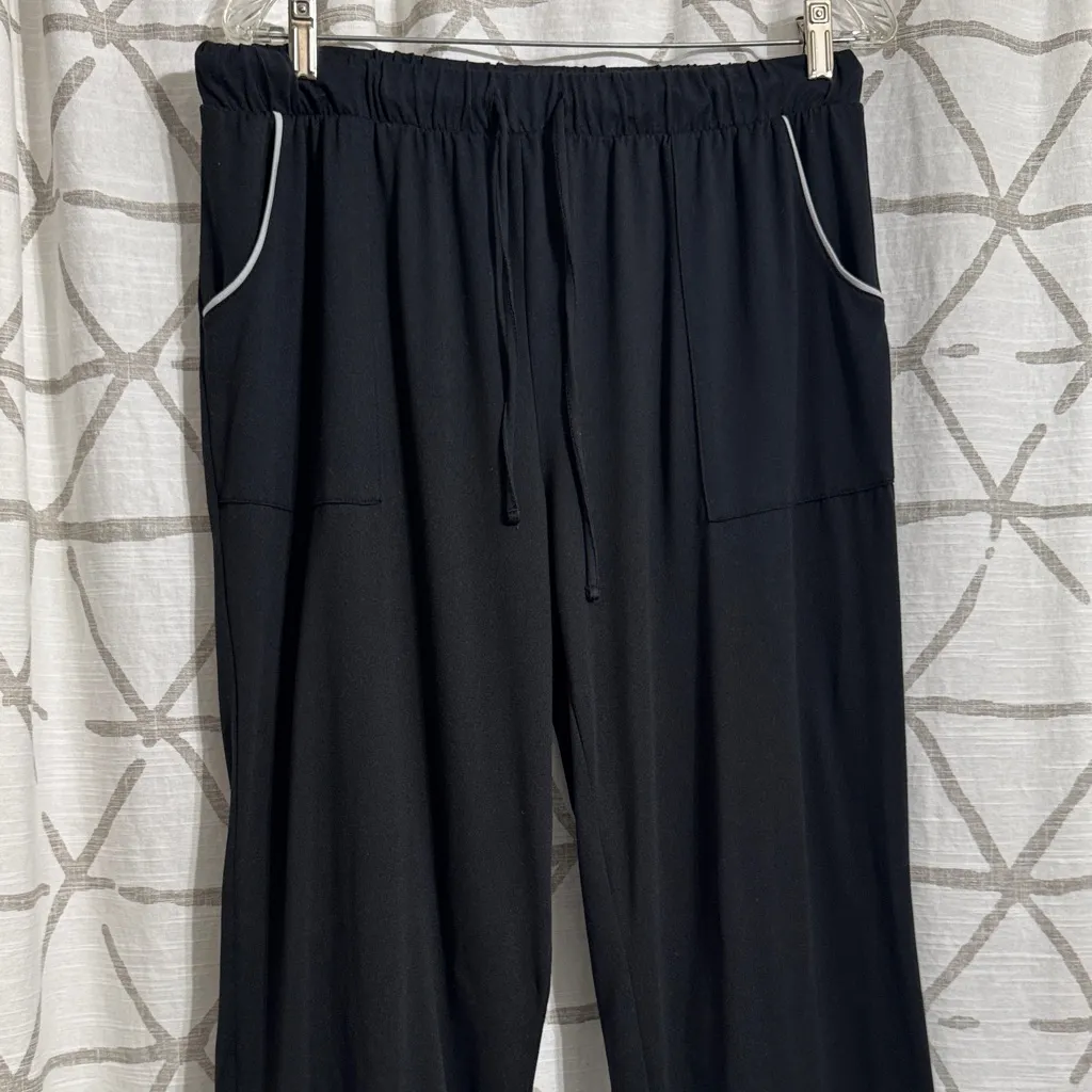 Lucky Brand Black Pajama Pants With pockets - Image 2