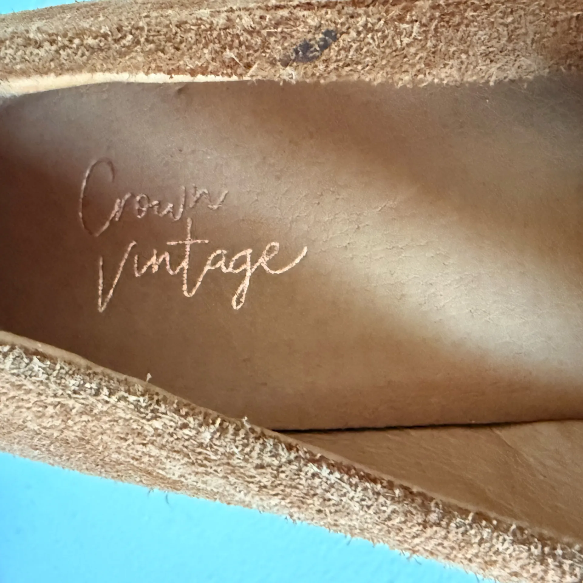 Crown Vintage Alivia Platform Pump women In Camel 10 M Tan - Image 7