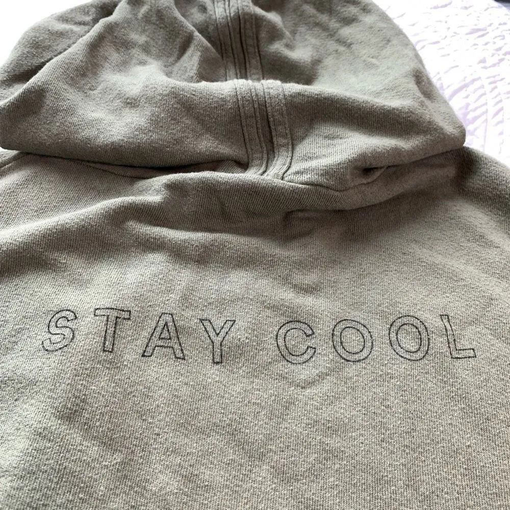 Good hYOUman cropped hoodie size small - Image 5