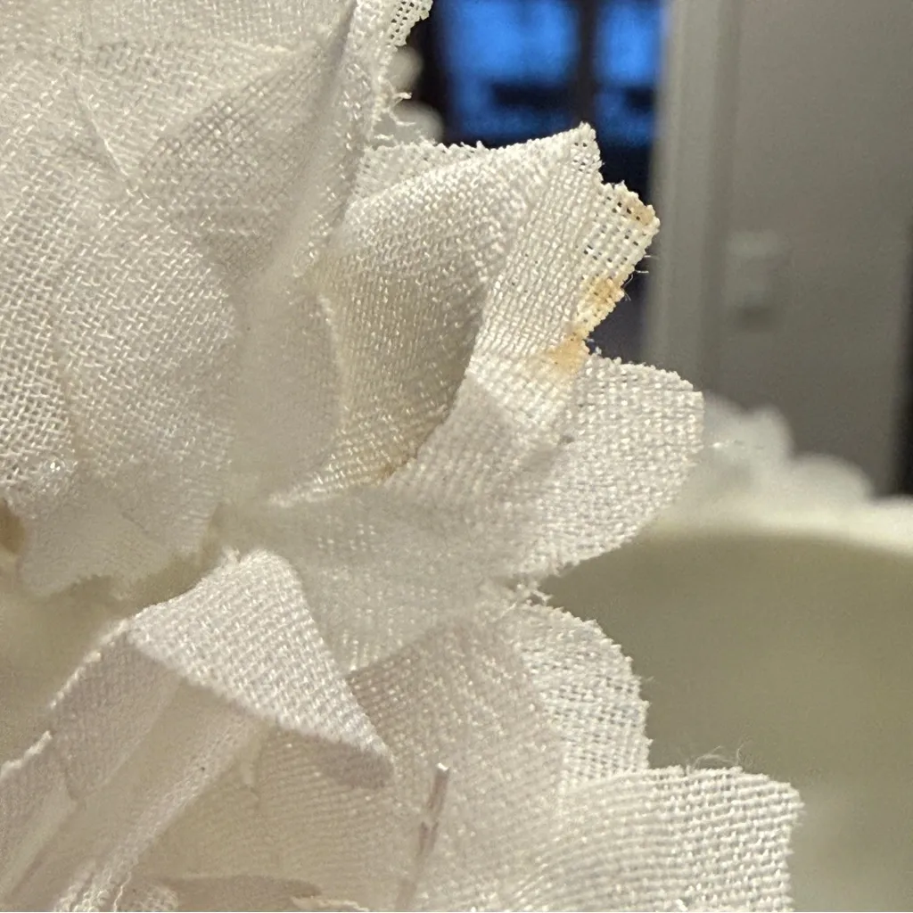 CUSTOM Pearl Hand Embellished Rosie Etienne Primrose Mini Dress (DISCONTINUED!) White Size 6 - Image 14