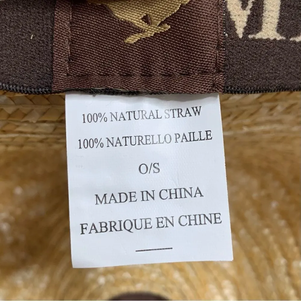 Peter Grimm 100% Natural Straw Summer Hat with Adjustable Drawstring - Image 10