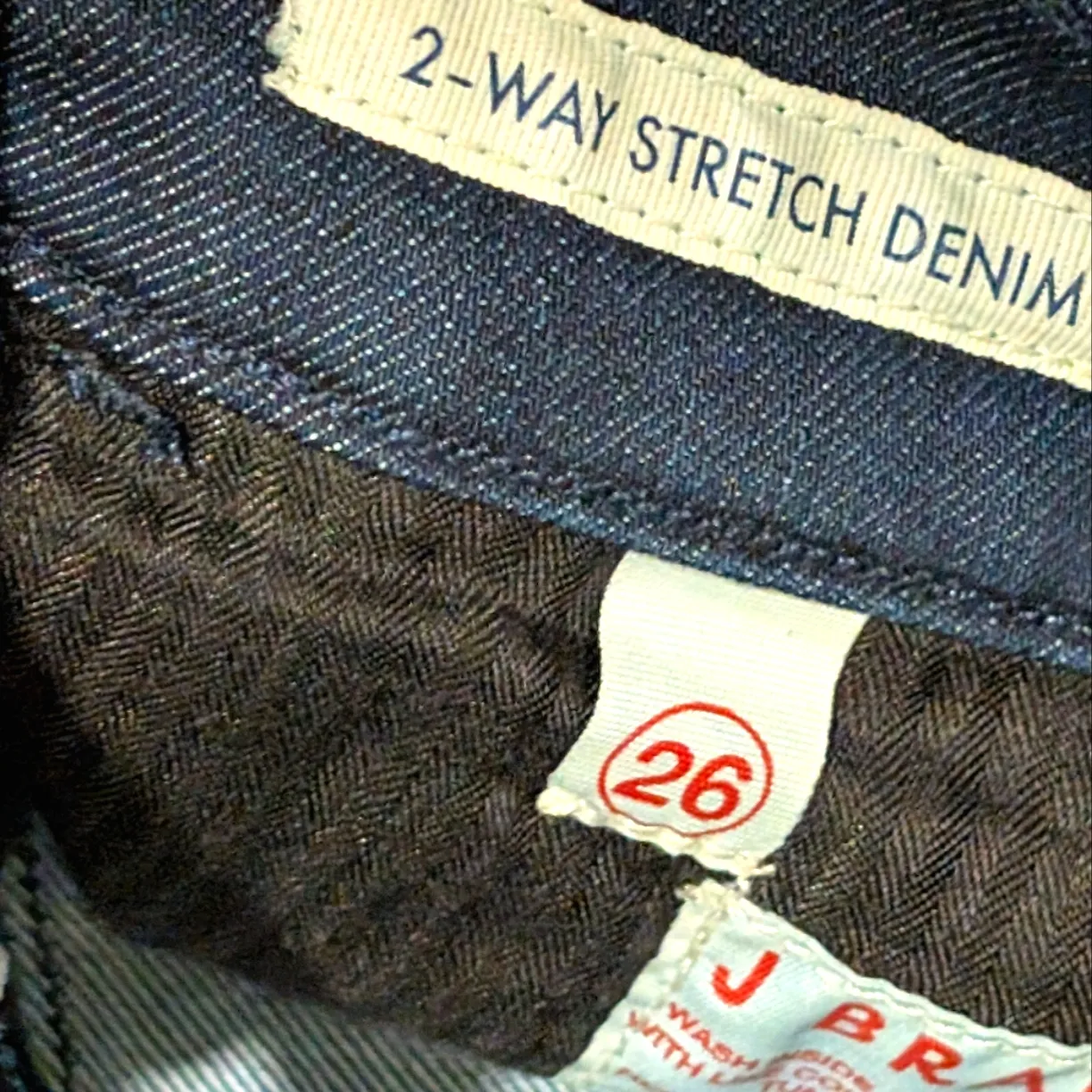 J Brand Jeans Womens 26 Lovestory Flare Trouser Stretch Premium‎ Denim Made USA - Image 4