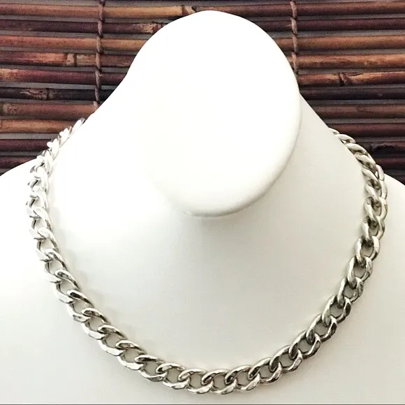 Silpada Italian  Sterling Silver Bold Link Necklace - Image 2