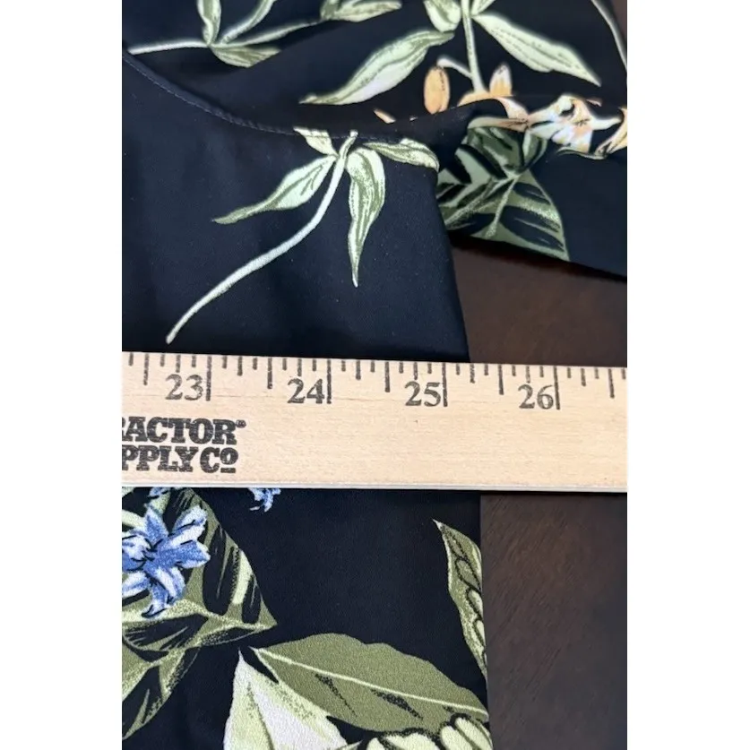 Investments Womens XL Tunic Blouse‎ Button Front Colorful Floral Boho Whimsigoth - Image 7