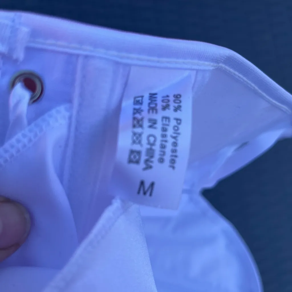 SHEIN White Satin Corset Shapewear - Image 2