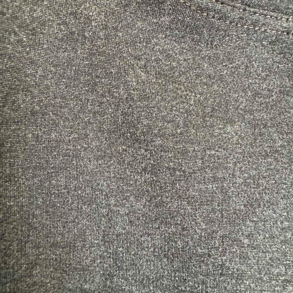 Calvin Klein charcoal gray stretchy button zip leggings with pockets women's 4 - Image 10