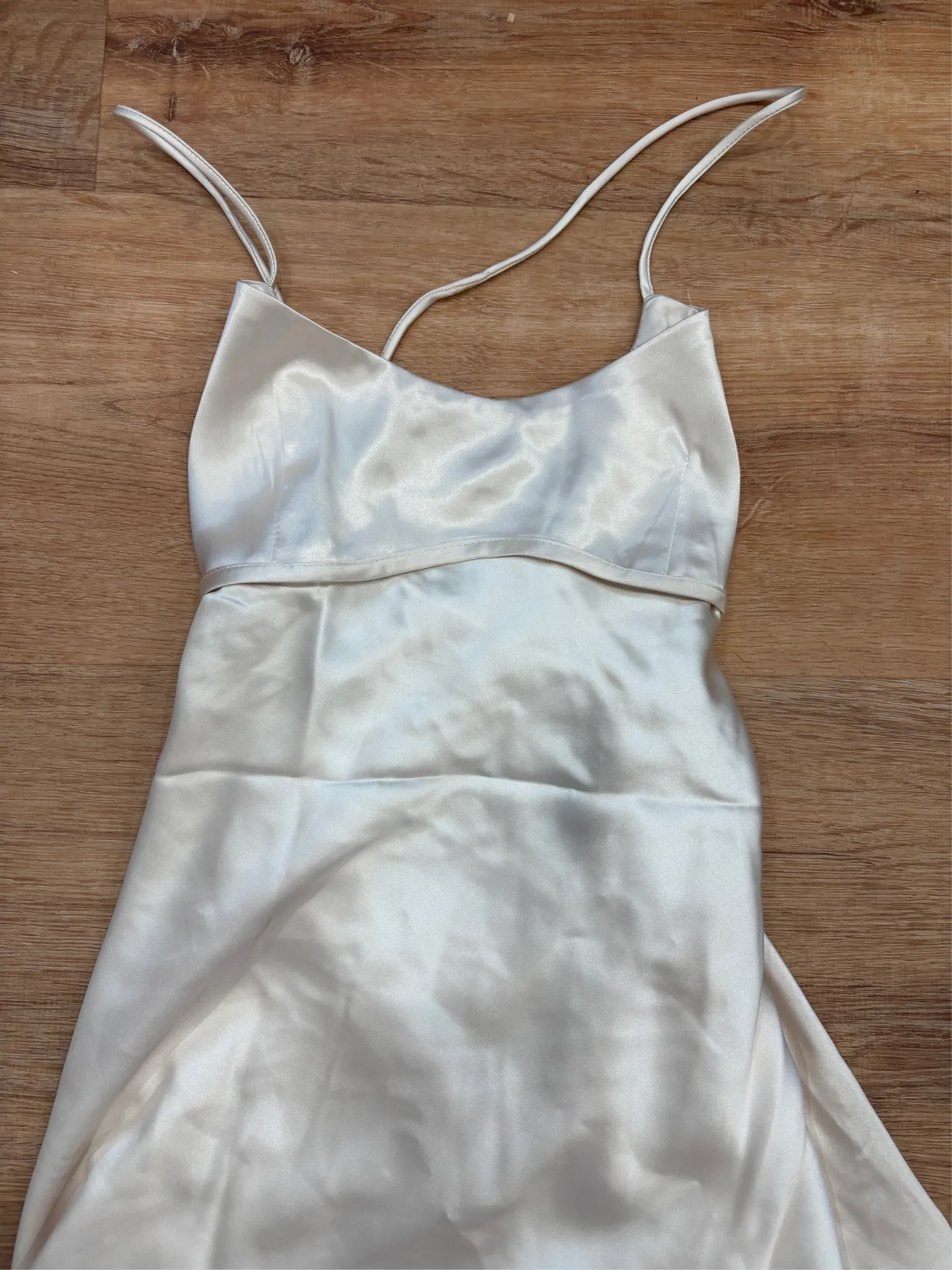 White Fox Tan Dress Boutique Mini - Image 3