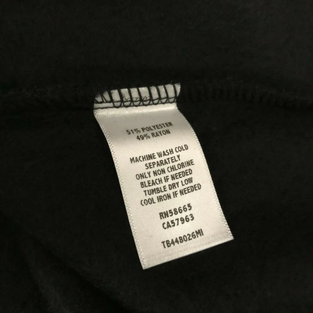 Treasure & Bond Womens Sweatshirt Pullover Long Sleeve Crew Neck Basic Black XS - Image 4