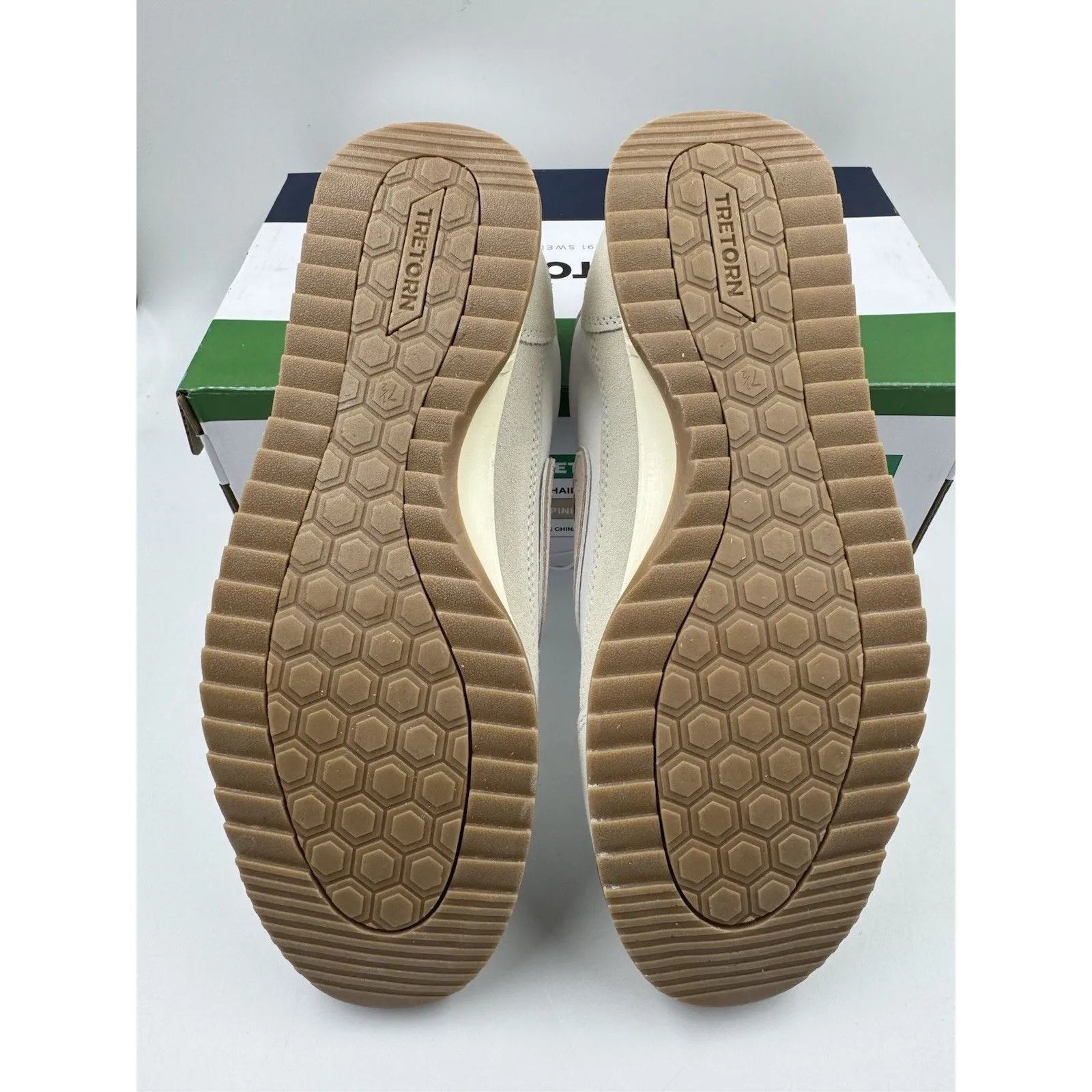 Tretorn Women’s Shoes Size 7.5 Hailey White/Pink Suede Sneakers New - Image 10