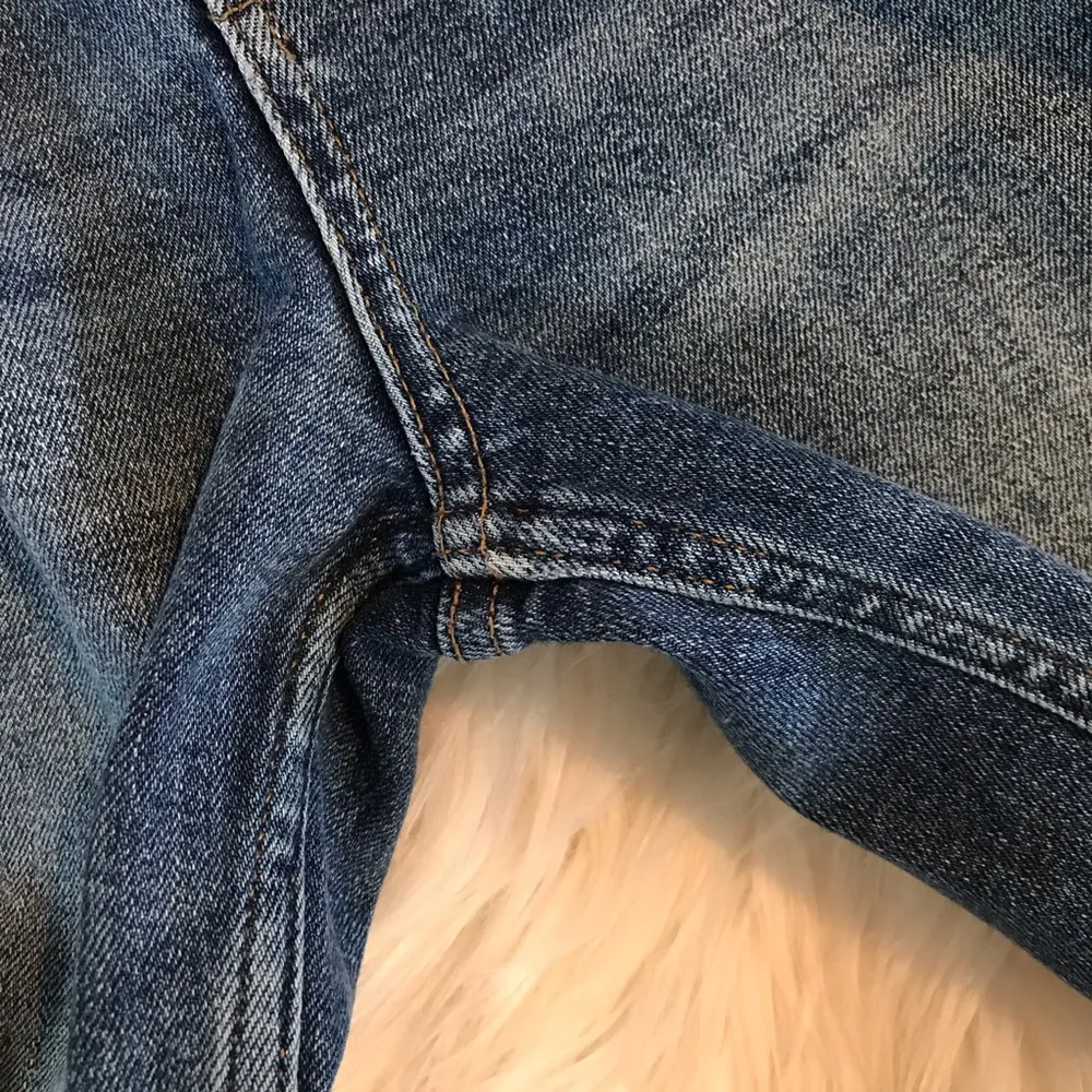 We The Free  People High Waist Slim Ripped Stretch Ankle Cropped blue jeans 27 - Image 10