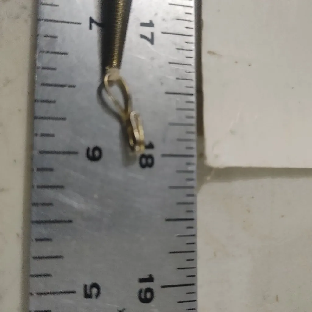 Vintage Strand Beaded Necklace White Bead Tribal Boho Design Metal Clasp Closure Gold - Image 2