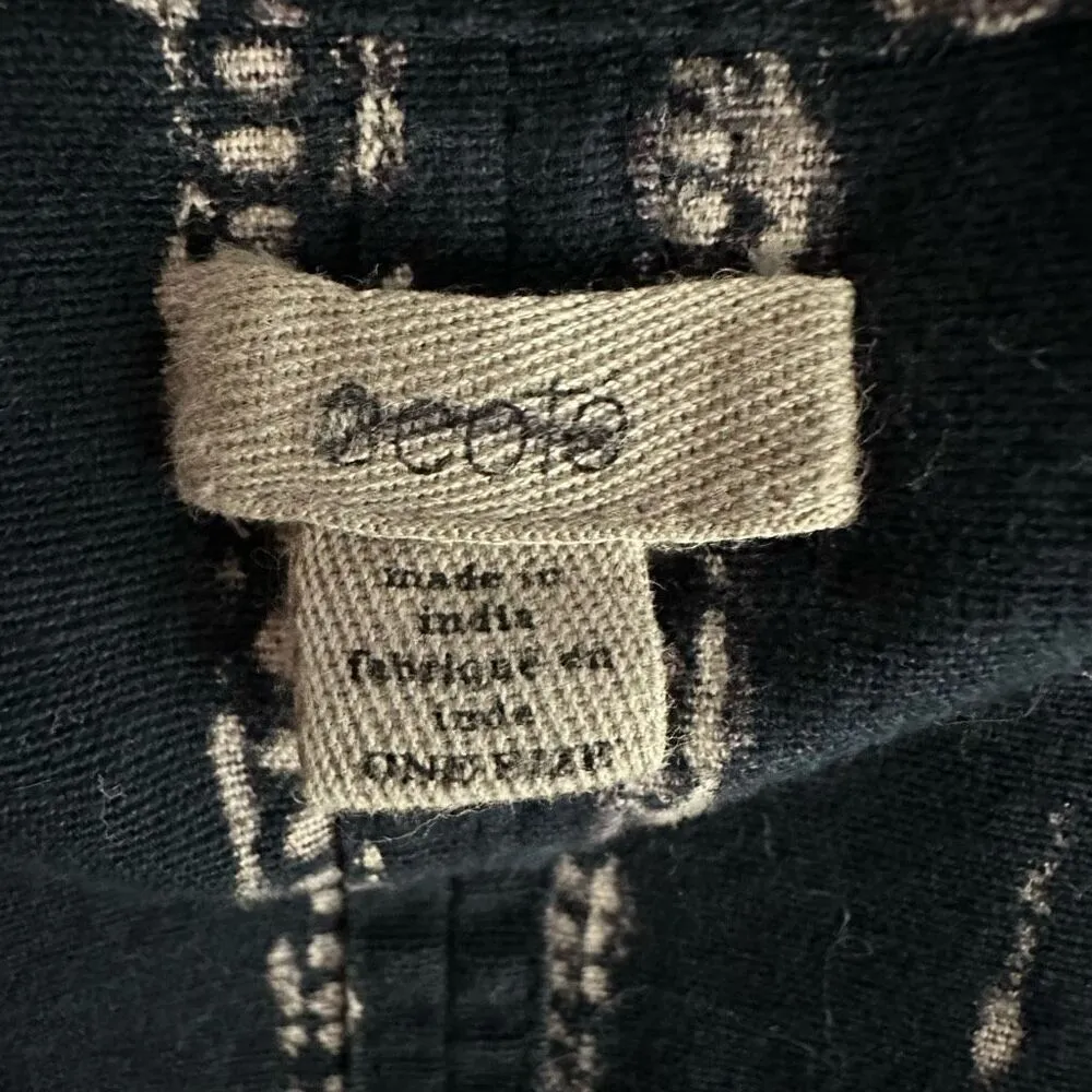 UO Ecoté Navy Blue Kimono OS - Image 3