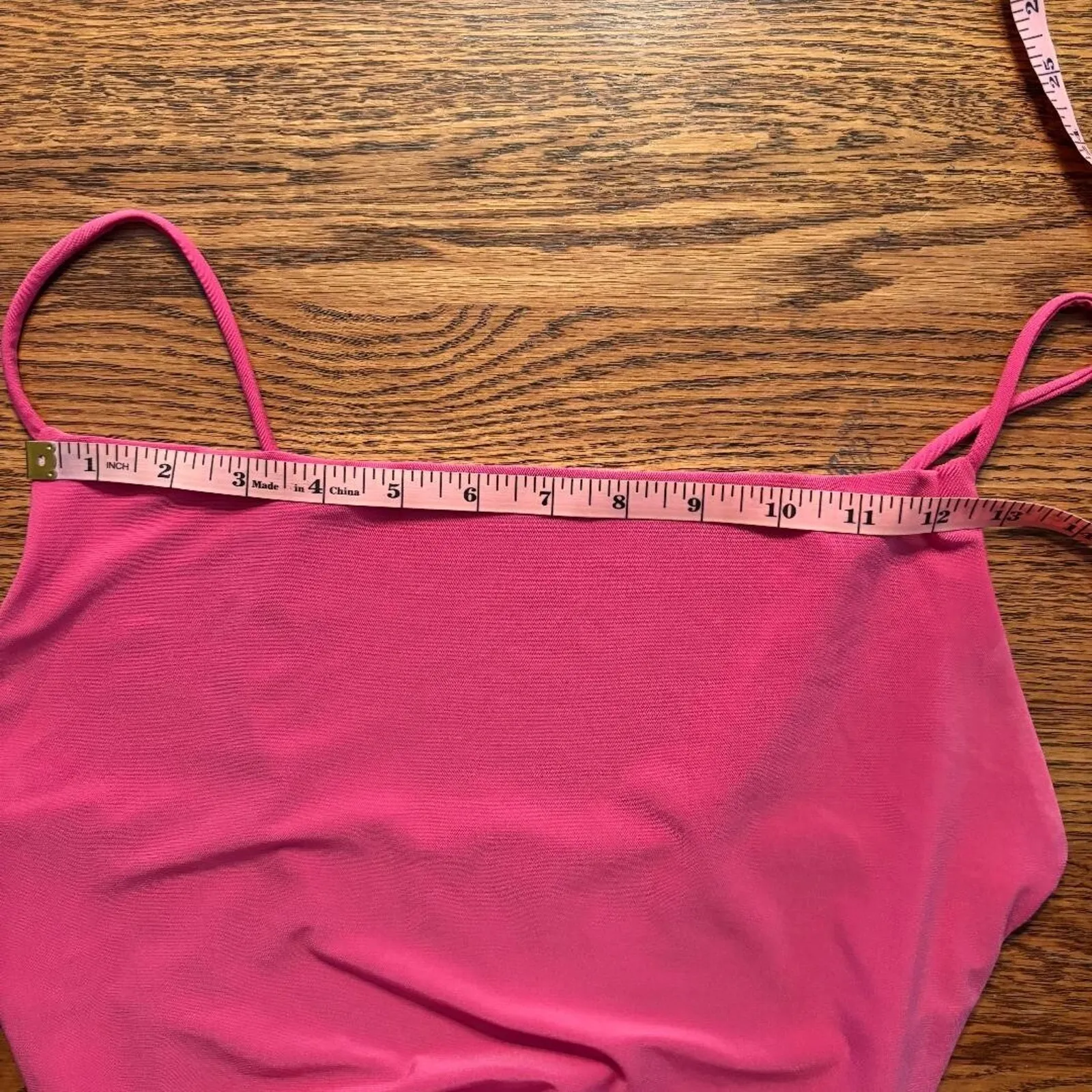 Better Be Hot Pink Bodycon Knee Length Sleeveless Dress Size S - Image 6