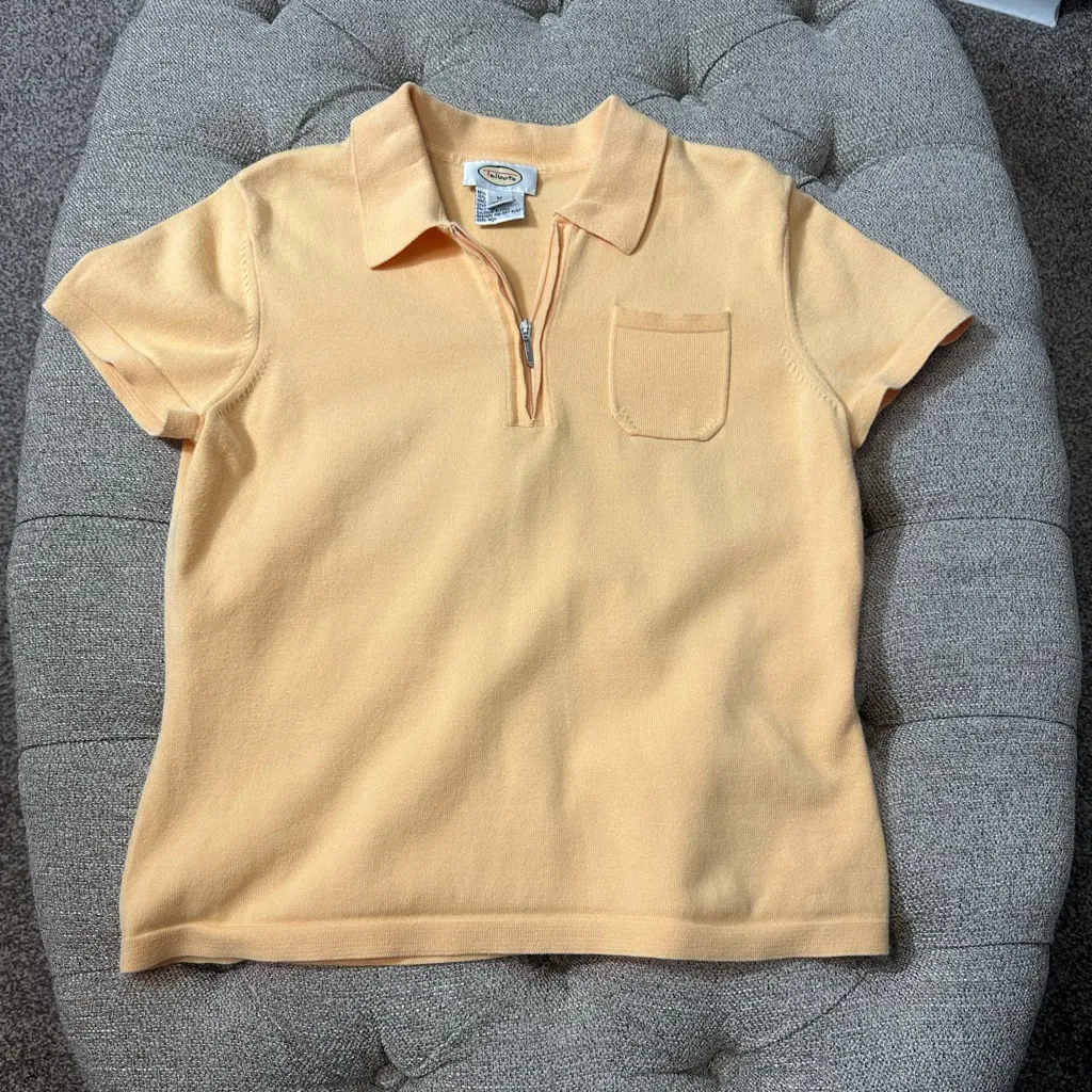 Vintage Talbots Knit Polo‎ Top - Image 4