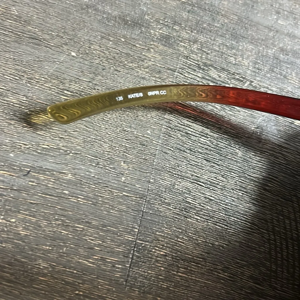 Jimmy Choo Red and Yellow‎ Sunglasses Kate - Image 4