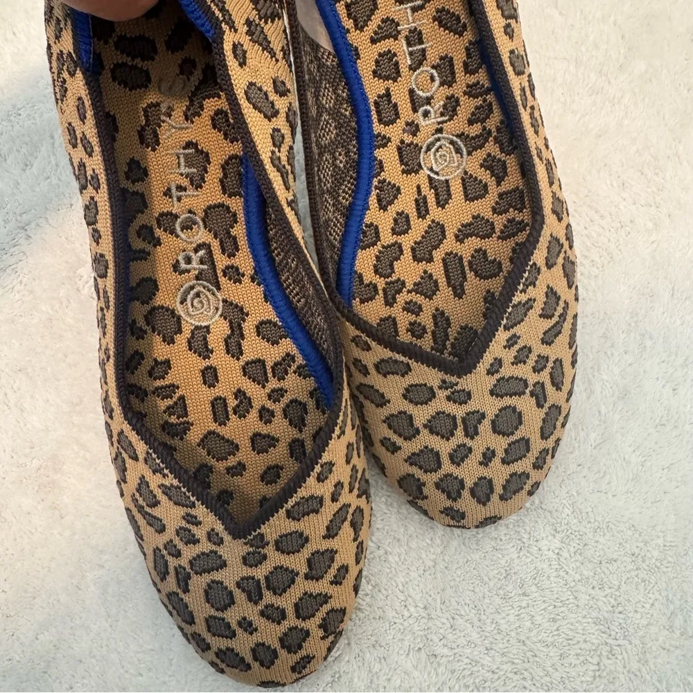 Rothy’s The Flat Round Toe Shoes in Retired Cheetah Print size 7/5 - Image 7
