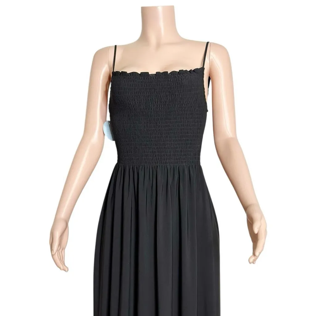HILL HOUSE Isabel Nap Dress, Black, Small Black - Image 6