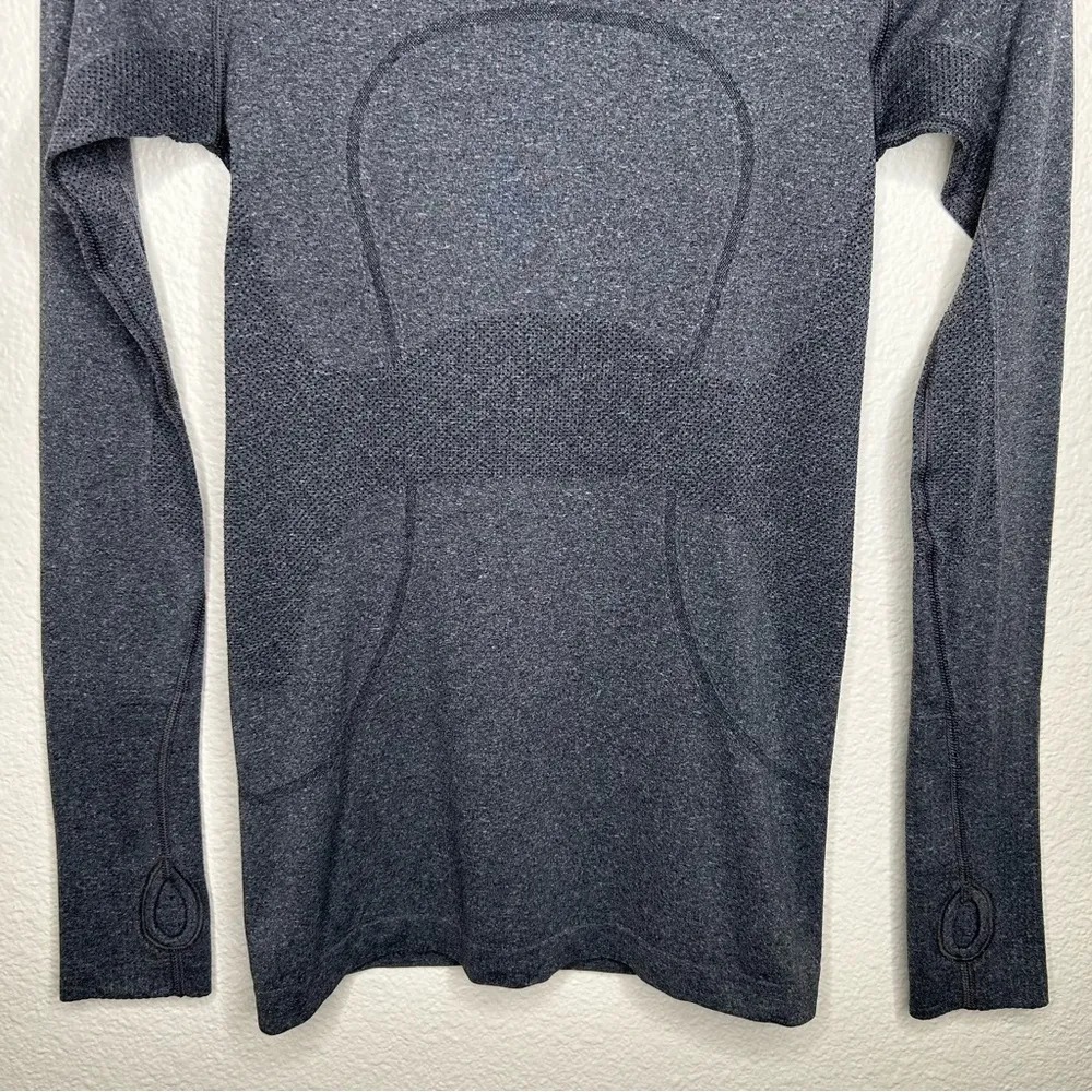 Lululemon Swiftly Tech Long Sleeve Shirt grey 4 - Image 4