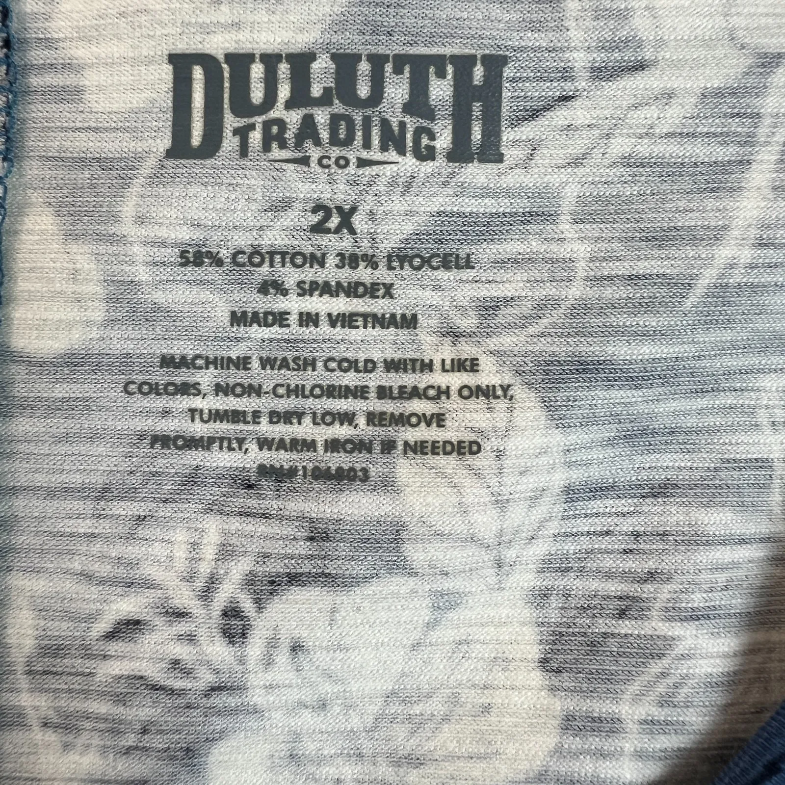 Duluth Trading Co Dress Womens 2X To N Flow‎ Maxi Blue Floral Plus High Low New - Image 9