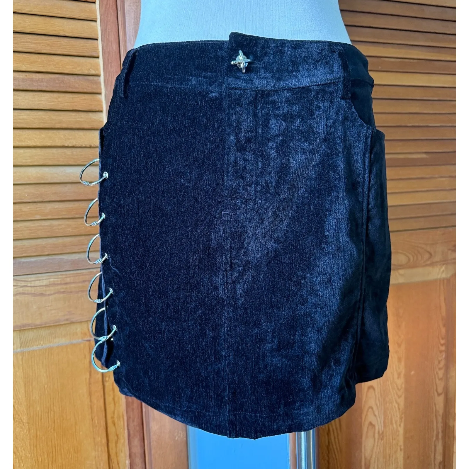 Punk Rave Goth Punk Emo Vkei Y2K Velveteen Metal O - Image 7