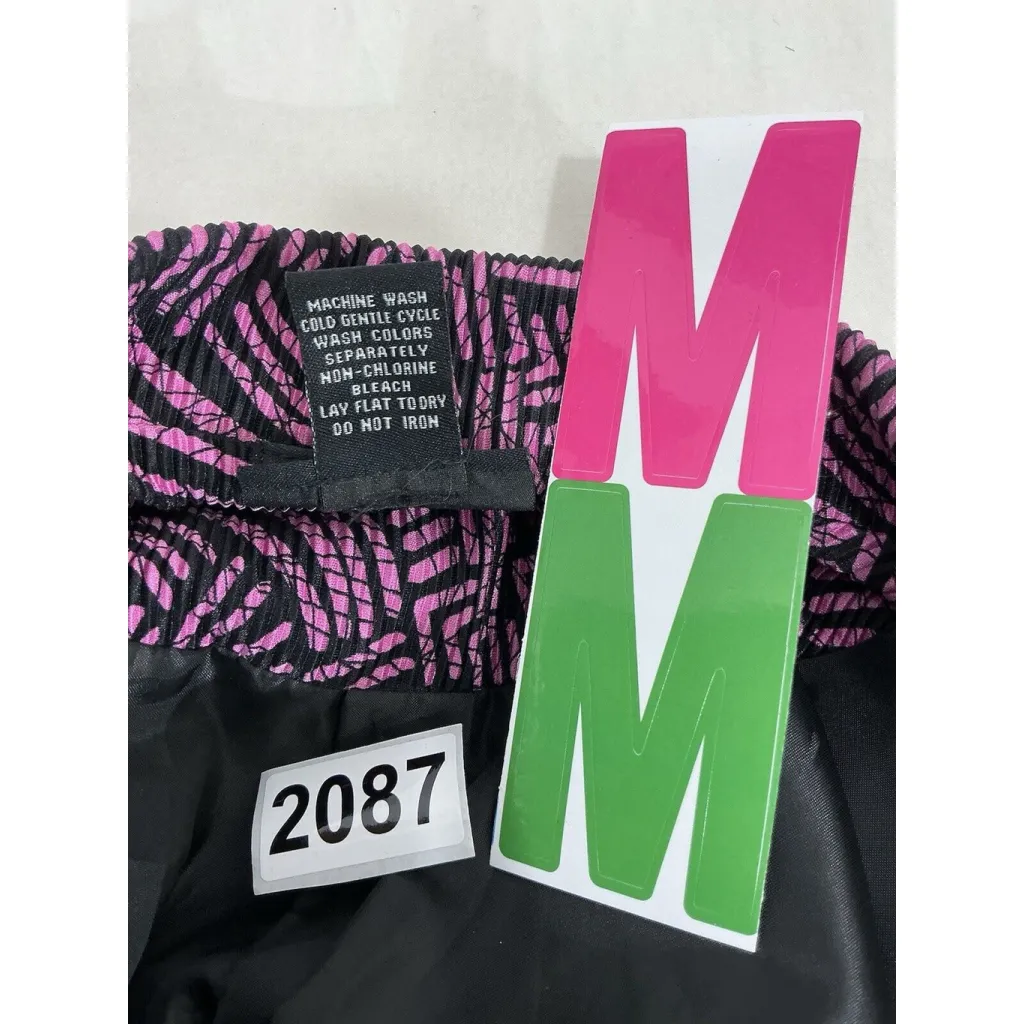 Womans Maggie Barnes Pink Black Textured Lined Long Sleeve Zip Up Jacket 2x - Image 4