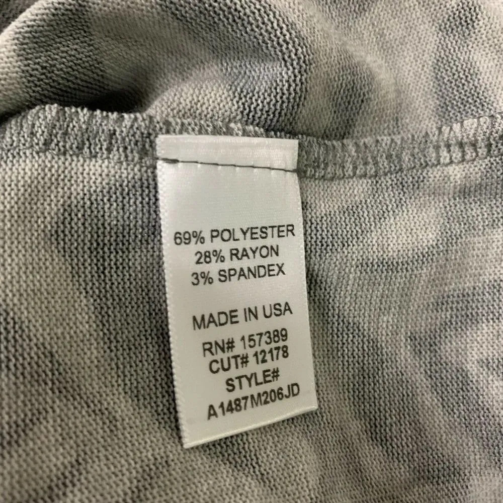 LA LA LAND CREATIVE CO Womens Multicolor Zebra Print Pullover Hoodie Size L - Image 5