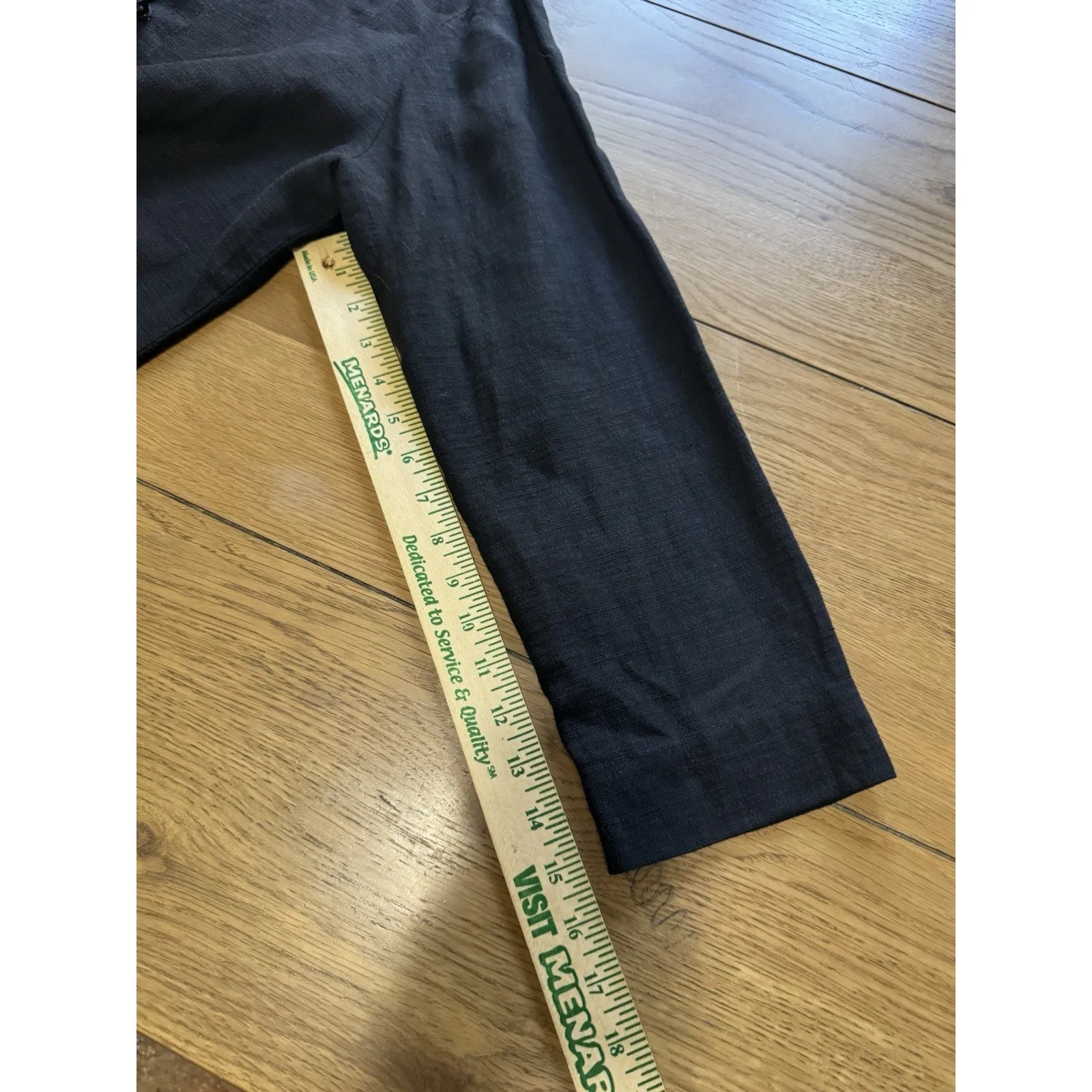 Eileen Fisher Women Button Down Tunic Top Size Medium Linen Blend Italian Fabric - Image 7