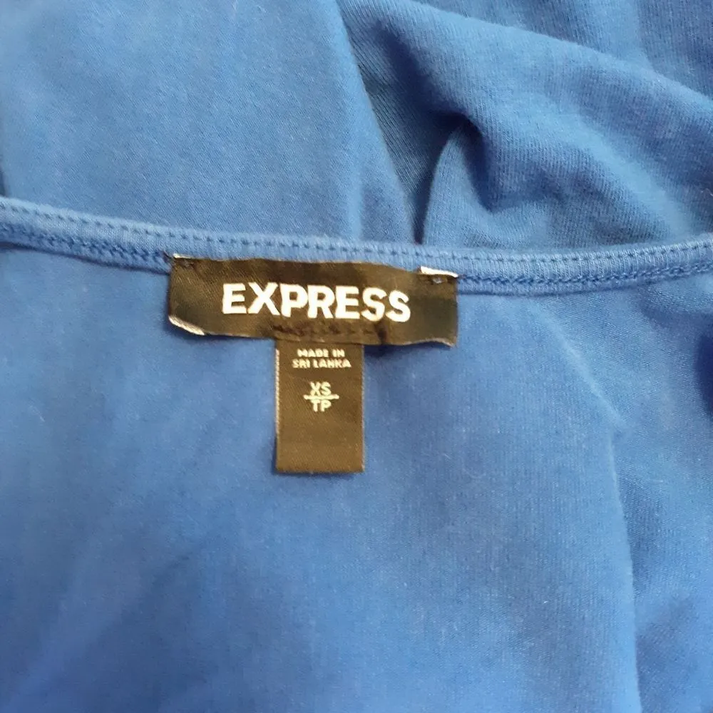 Express form fitting royal blue dress - Image 2