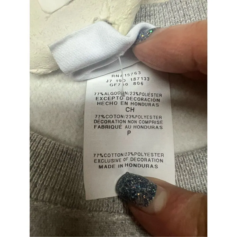 Champion Womans Reverse Weave Crewneck Sweatshirt Embroidered Sz S NWT - Image 4