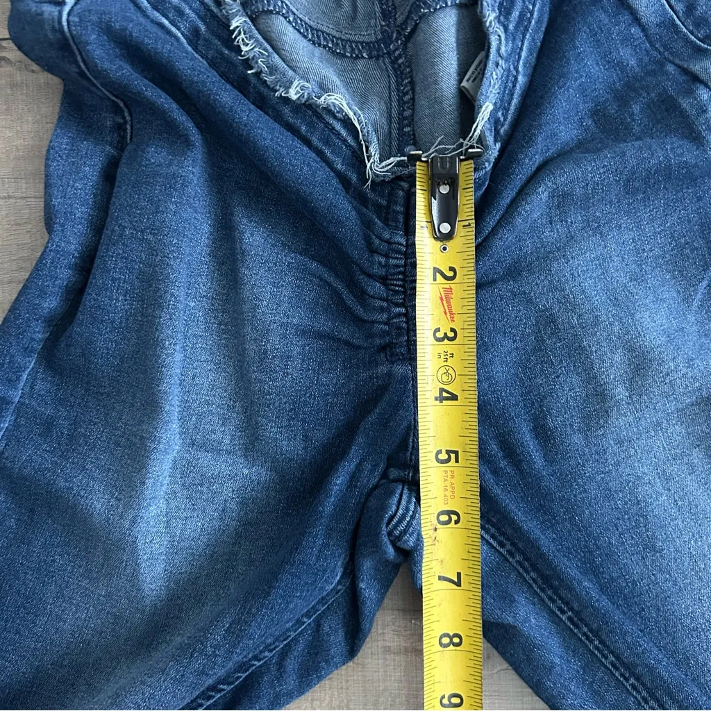 BDG Urban Outfitters V Waist Ruched Low Rise Y2K 90s Flare Denim Jeans 27 - Image 9