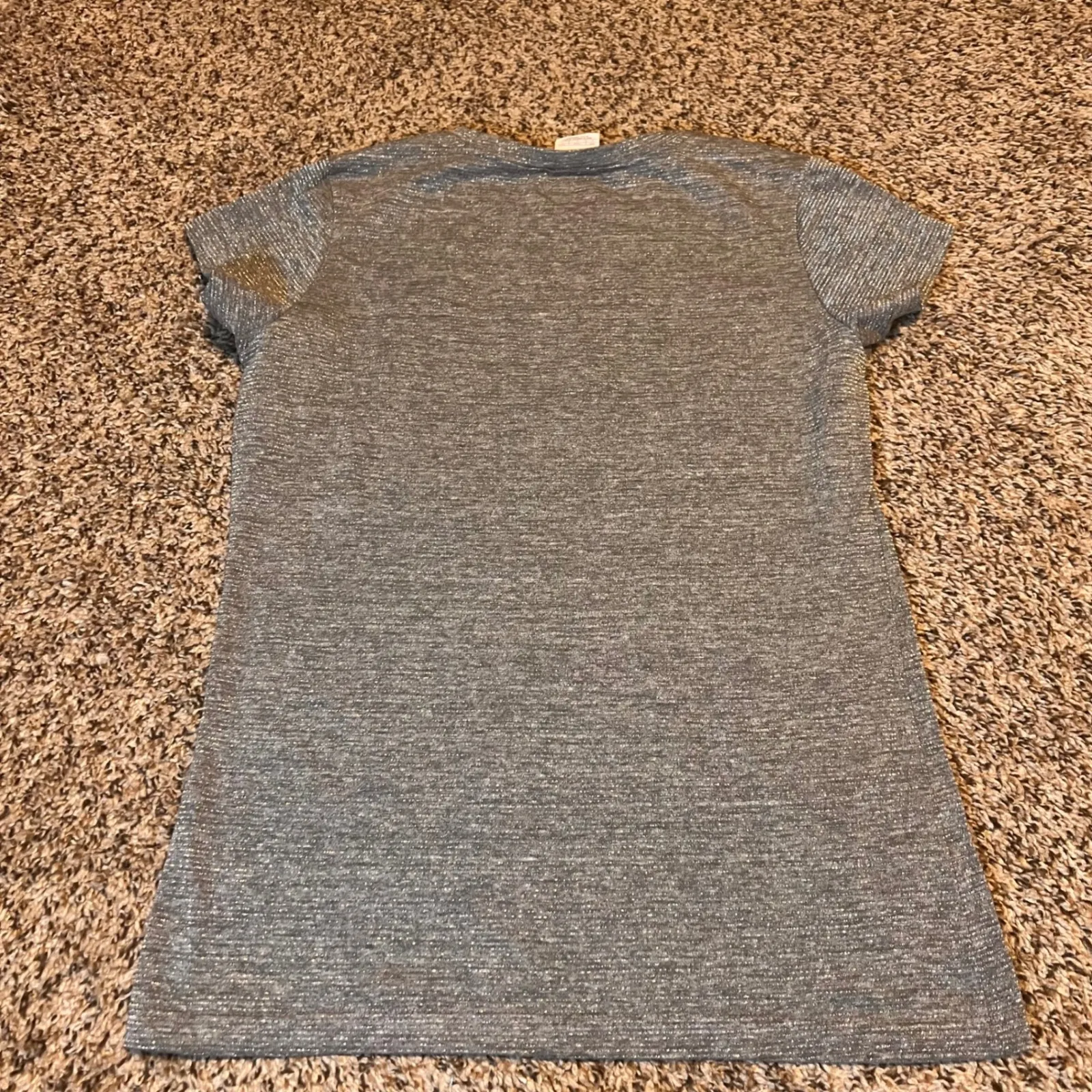 Houston Astros Womens Gray Sparkle T Shirt‎ MLB Baseball Major League Size L - Image 6