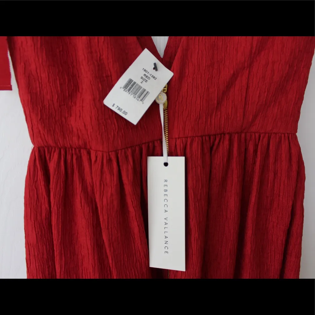 Rebecca Vallance | Red Harlow Tie - Image 7