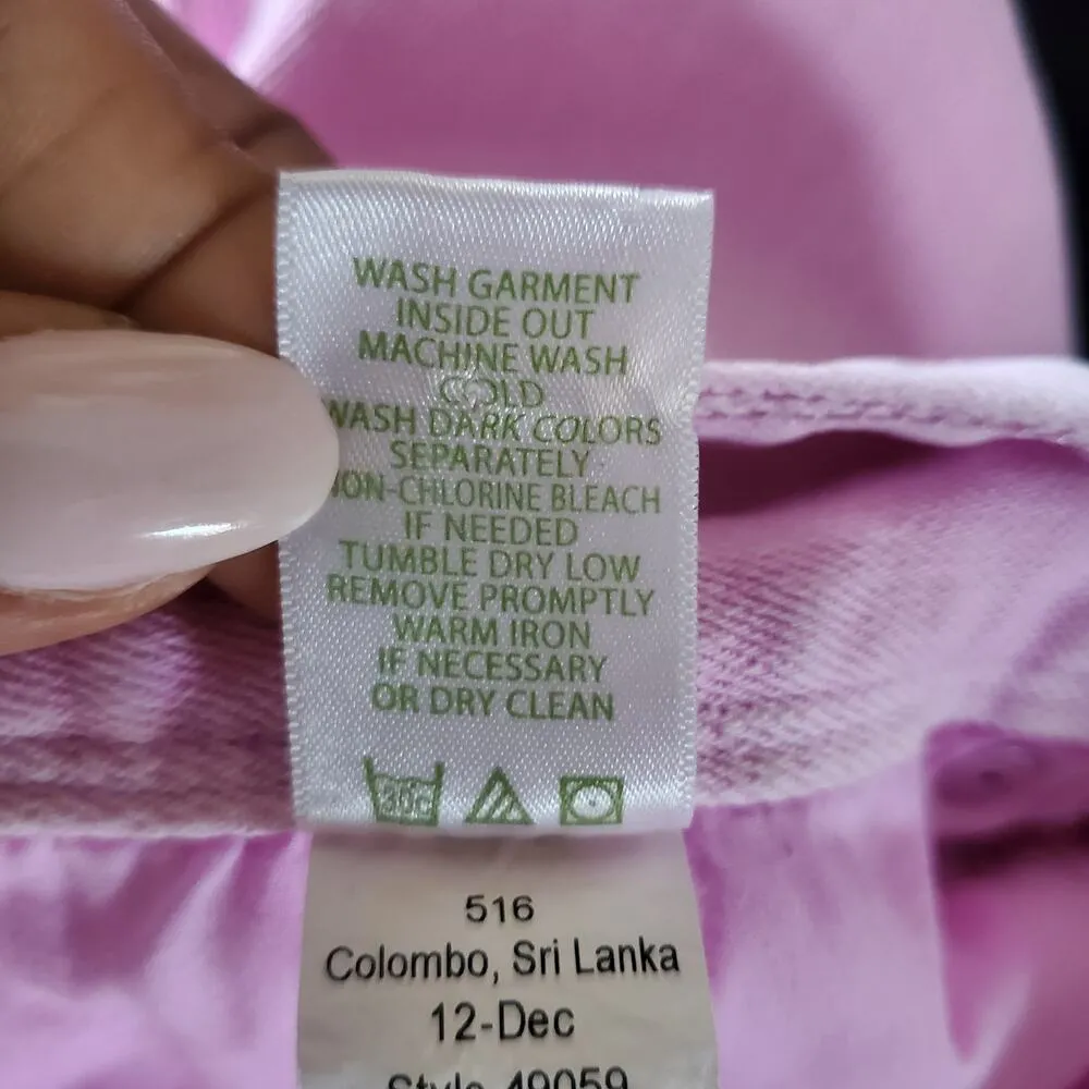 Lilly Pulitzer Pink Worth Skinny Mini Zip Jeans 2 - Image 10