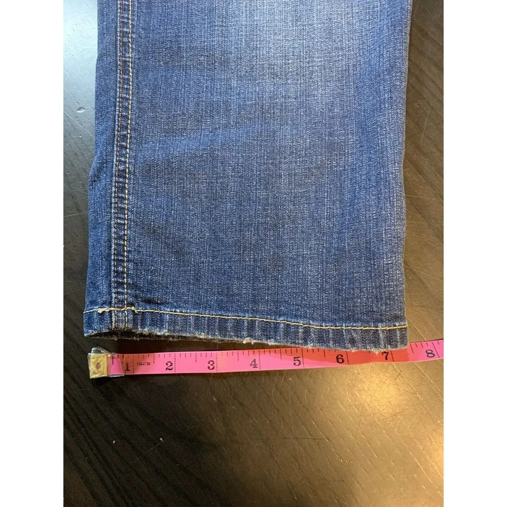 Oh Baby Motherhood Maternity Denim Crop Jeans‎ Medium Basic Everyday Minimalist - Image 11